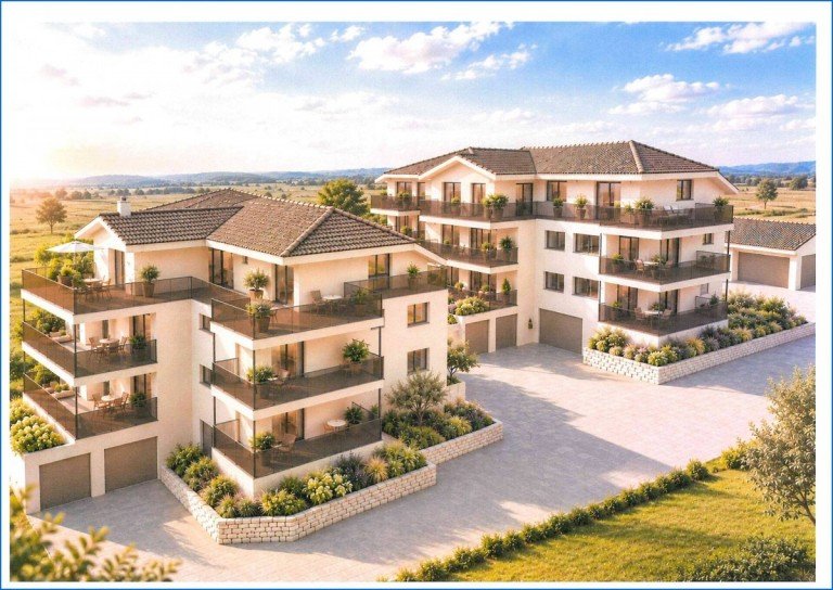 Au�enansicht Orsingen-Nenzingen Etagenwohnung Orsingen: attraktive Neubau-Wohnungen m. Blick, altersgerecht m. Aufzug, tolle Balkone/Terrassen uvm