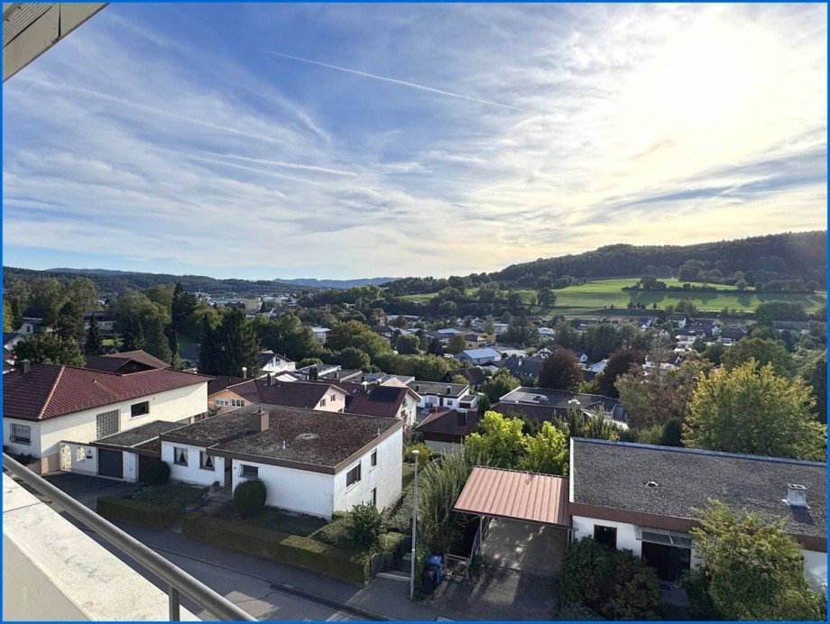 Ausblick Dachgeschosswohnung Stockach