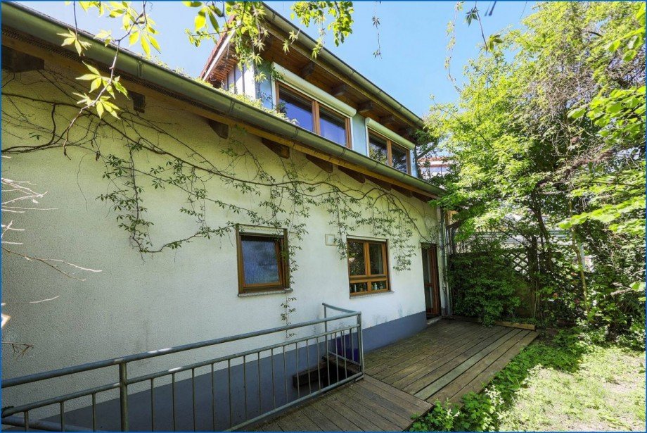 Ansicht hinten Doppelhaush�lfte Radolfzell am Bodensee