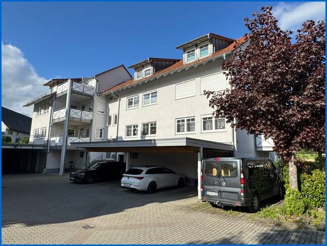 West-Ansicht Etagenwohnung Hohenfels / Liggersdorf