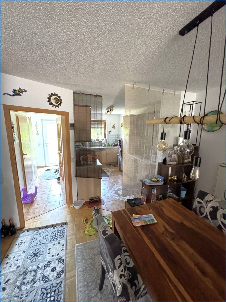 Essen Blick zu K�che Reihenmittelhaus Radolfzell am Bodensee / B�hringen