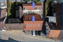 Kn-Drohne 2 KONSTANZ: Mehrfamilienhaus/Wohn u. Gesch�ftshaus mit 8 Whgen u. 2 Gewerbe, ein Haus Bj.2023!
