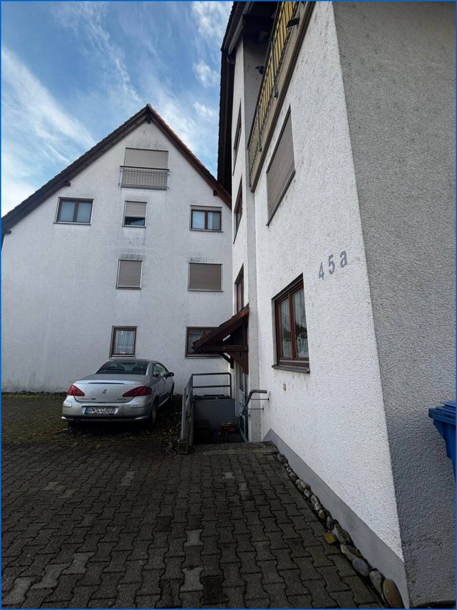 Haus Nr. 45 Eingang Dachgeschosswohnung Meersburg