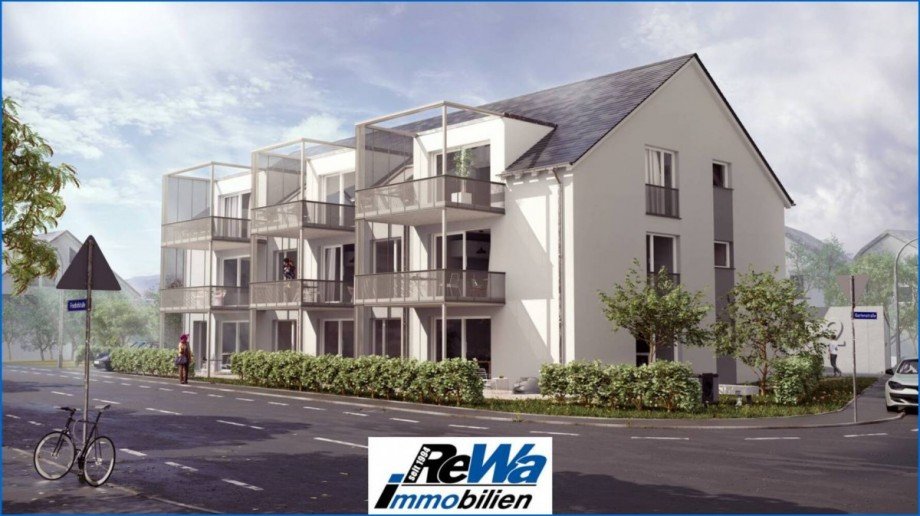 Haus Ansicht Dachgeschosswohnung Stei�lingen