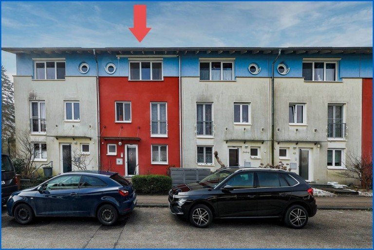 Ansicht Haus Konstanz Reihenmittelhaus Sch�nes Reihenmittelhaus in zentraler und toller Lage in Konstanz-K�nigsbau zu verkaufen