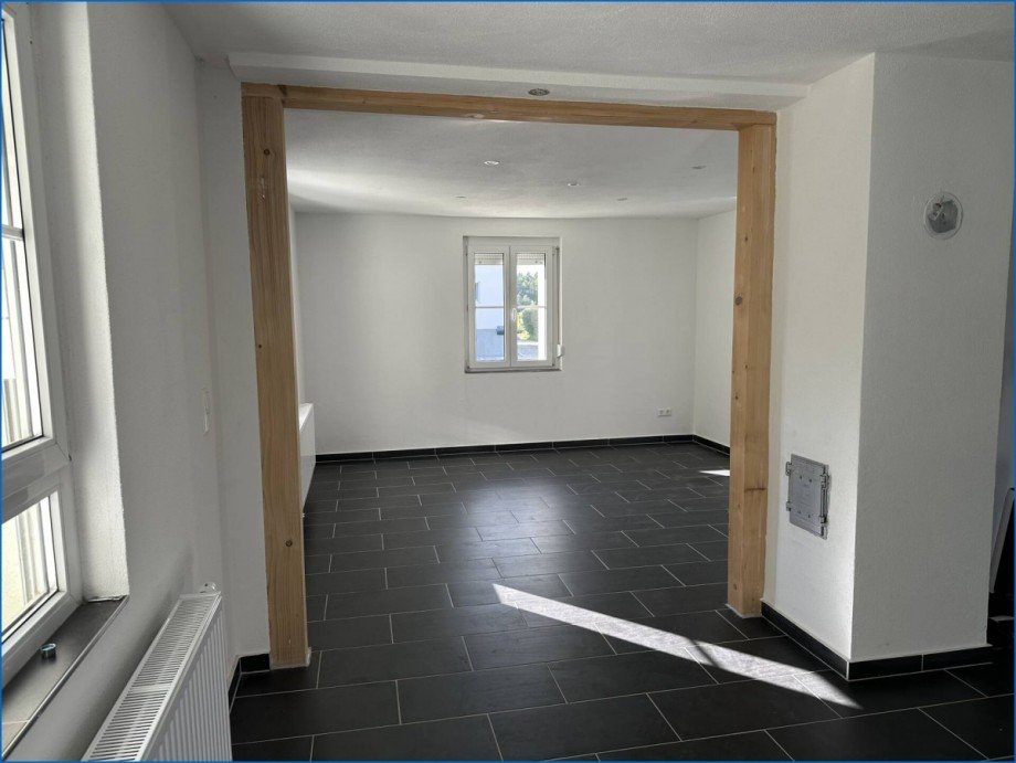 Wohnzimmer Etagenwohnung M�hlingen / Zoznegg