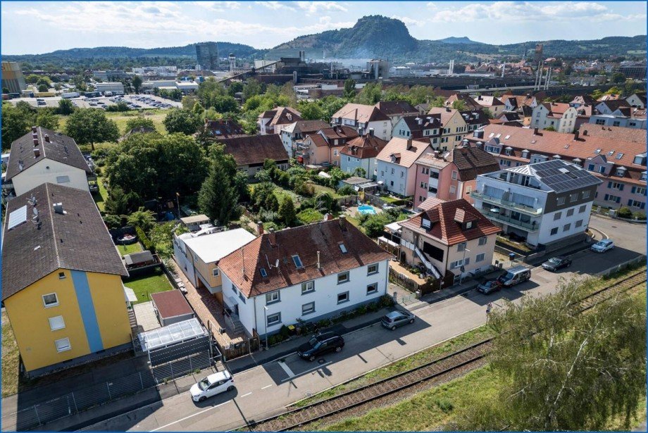 Luftbild 1 Mehrfamilienhaus Singen am Hohentwiel