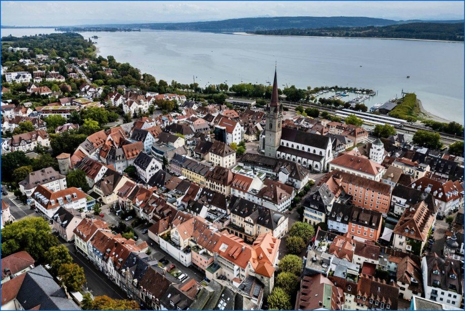 Drohnenaufnahmen Etagenwohnung Radolfzell am Bodensee
