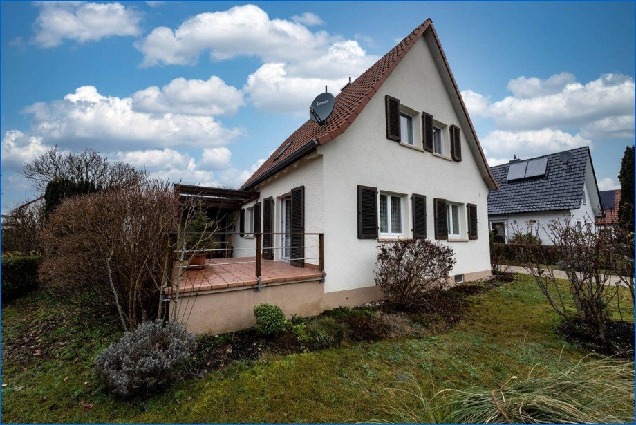 Aussen m. Terrasse Einfamilienhaus Radolfzell am Bodensee / B�hringen