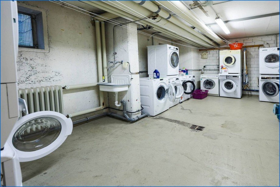 Waschk�che Dachgeschosswohnung Gaienhofen-Gundholzen