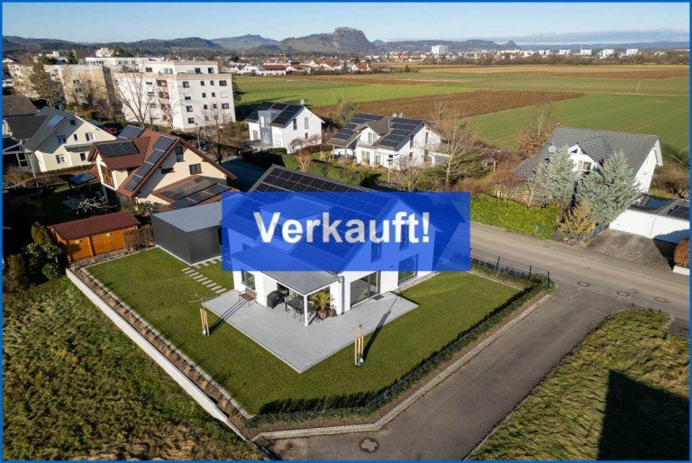 81 Rielasingen-Worblingen / Worblingen Einfamilienhaus Gro�z�gig u. modern: Traum-Einfamilienhaus in sch�ner Lage von Rielas.-Worblingen,Bj.24, KfW 40+ !