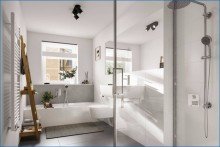 Badezimmer 16 Neubau Wohnungen in Radolfzell-G�ttingen:
4,5 Zi. Wohnung im DG mit 2 Balkonen!
