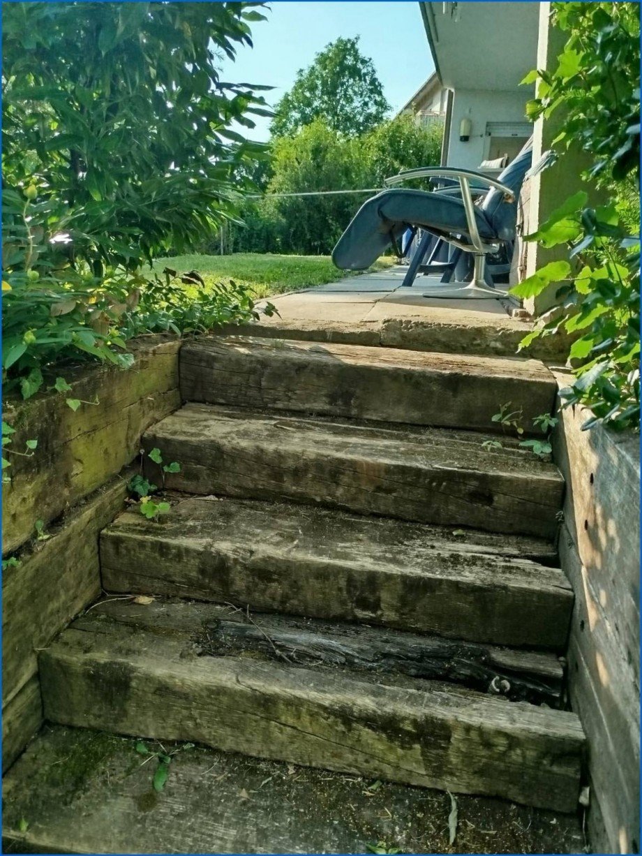 Zuganag zur Terrasse Mehrfamilienhaus Radolfzell am Bodensee