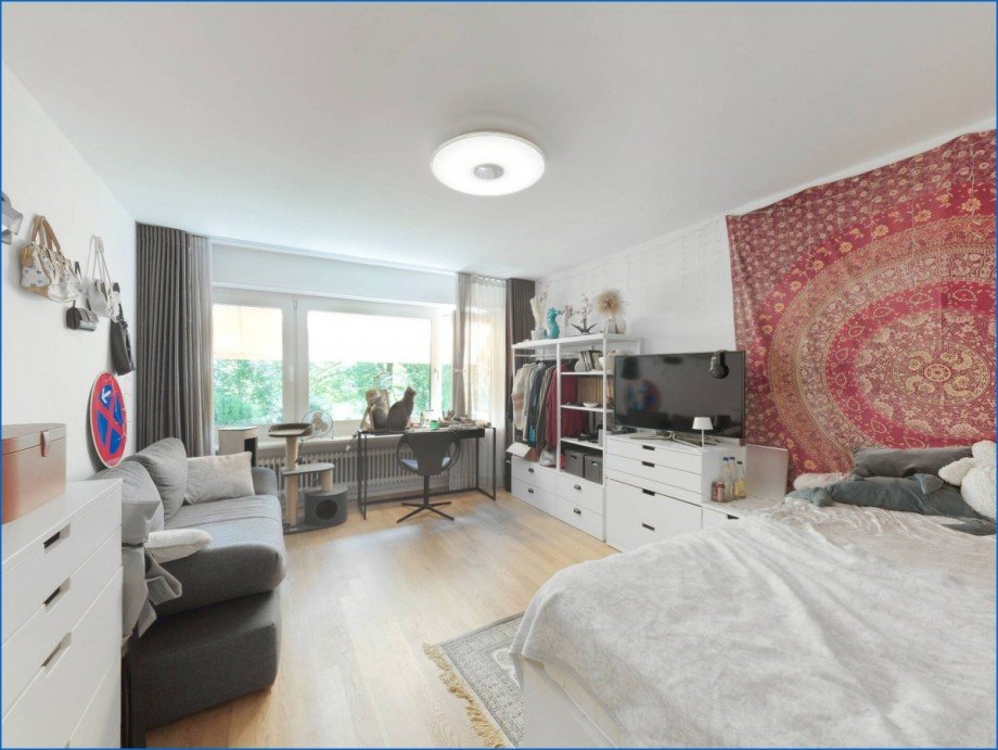 Schlafzimmer_1 Etagenwohnung Konstanz