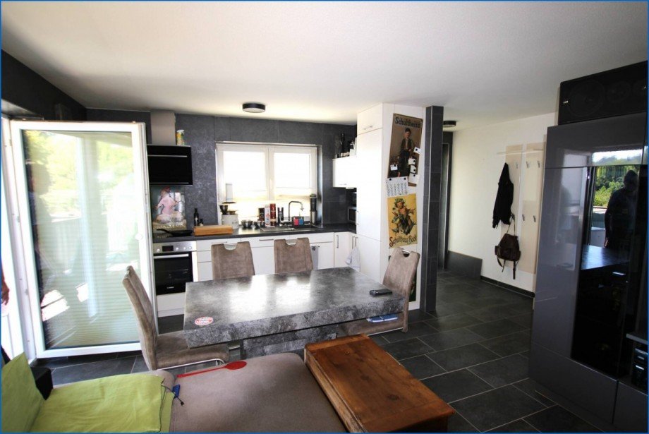 Blick Wohn-Essen Etagenwohnung Radolfzell am Bodensee / G�ttingen