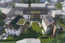 Au�en 16 Neubau-Neubau in Radolfzell-G�ttingen:
 3,5 Zi. Wohnung im EG mit Terrasse!