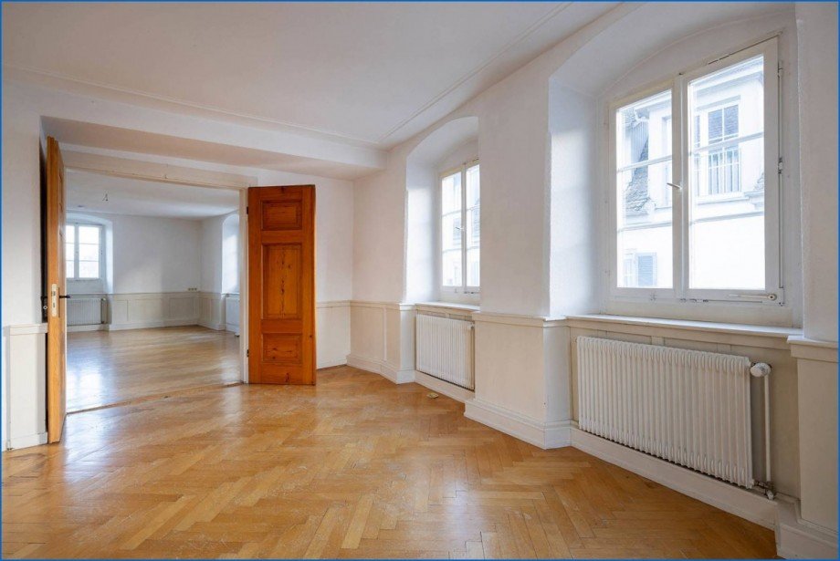 Blick Zimmer Etagenwohnung Radolfzell am Bodensee