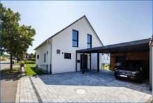 worbl-001 Gro�z�gig u. modern: Traum-Einfamilienhaus in sch�ner Lage von Rielas.-Worblingen,Bj.24, KfW 40+ !