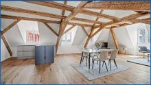 Wohnzimmer/Esszimmer Historischer Charme trifft moderne Perfektion
