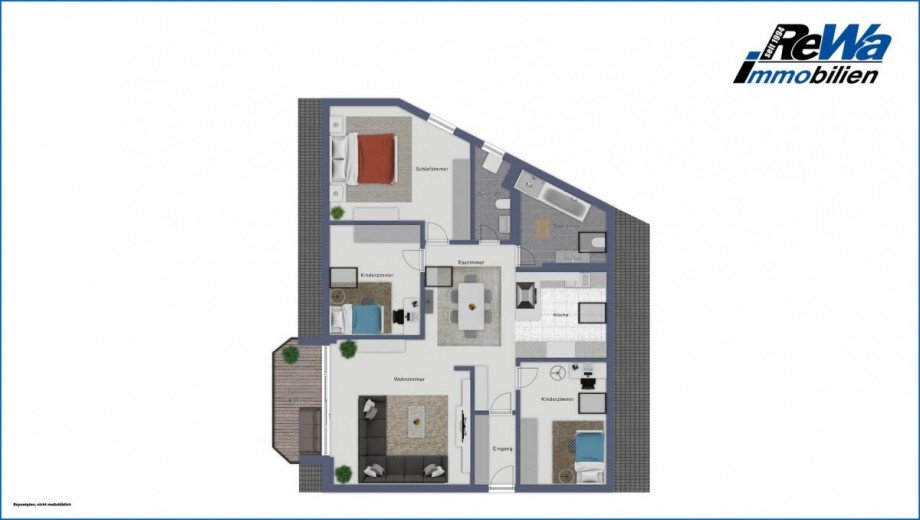 Grundriss Etagenwohnung Rielasingen-Worblingen