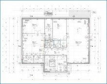 Grundriss EG bema�t B�ro - Praxis - Workspace - Schulung - Produktion - Lager  /  
      Erdgeschoss