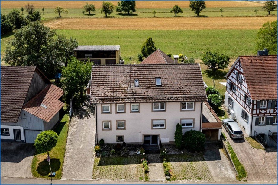 Haus Ansicht vorne Etagenwohnung Singen / Bohlingen