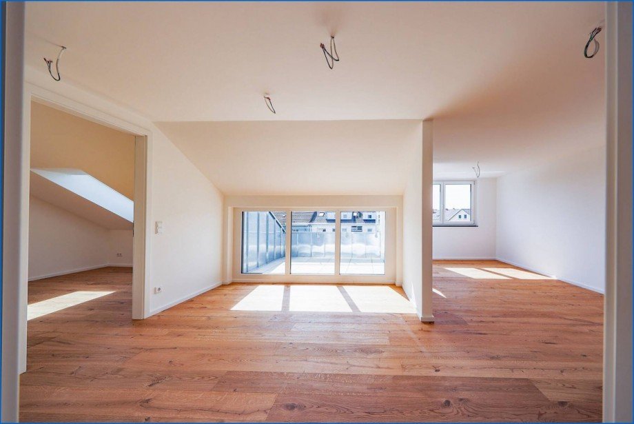 Wohnzimmer Etagenwohnung Radolfzell am Bodensee