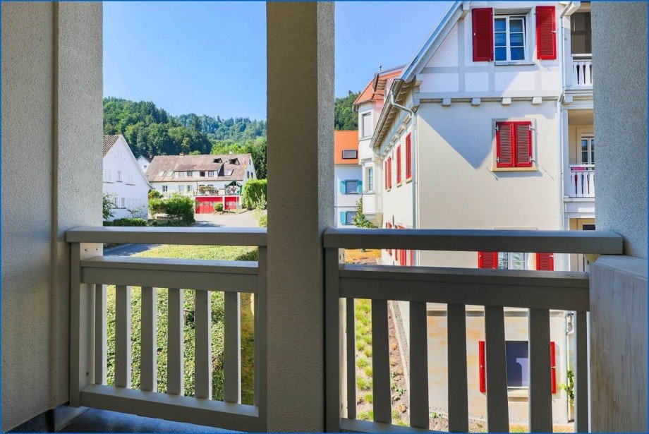 Balkon hinten Etagenwohnung Bodman-Ludwigshafen / Bodman