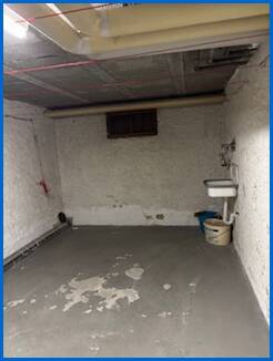 Trockenraum Keller Dachgeschosswohnung �hningen / Schienen