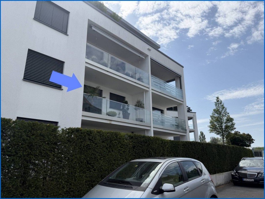 Aussenansicht Etagenwohnung Radolfzell am Bodensee