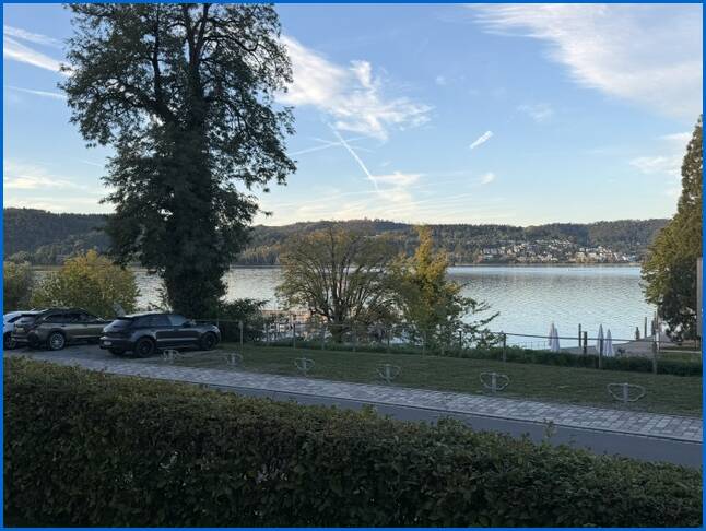 Blick Terrasse Etagenwohnung Bodman-Ludwigshafen / Bodman