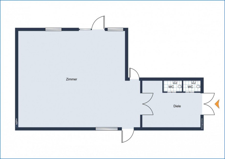 Grundrissplan Lager Radolfzell am Bodensee