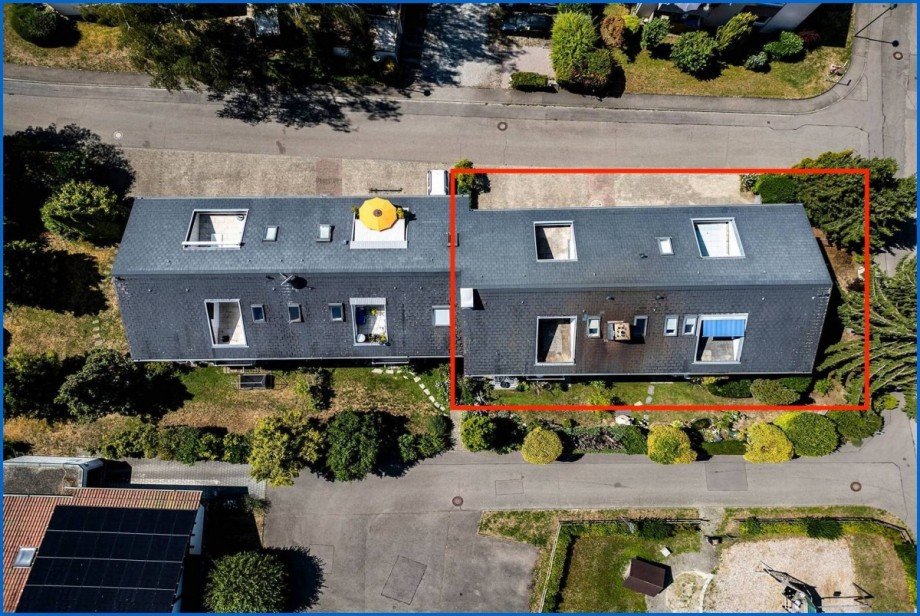 vier Dachterrassen Dachgeschosswohnung Gaienhofen-Gundholzen