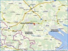 Geolyzer Kartenausschnitt Hochregal-Lager m. 730 qm in  Singen-Industriegebiet, 4 Ebenen, Top-Lage, Bewirtschaftung m�lglich!