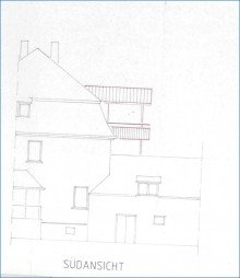 Ansicht S�d RZ-City / Mehrfamilienhaus mit 3 Wohnungen, gro�em Grundst�ck, Doppel-Garagen usw. ideale Lage!