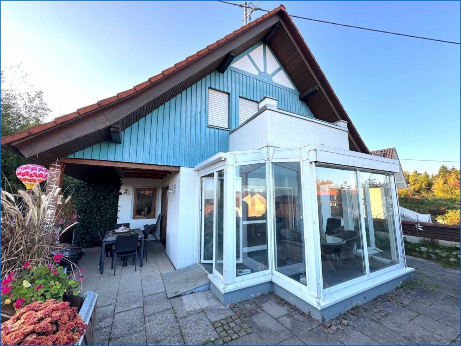 S�dansicht Zweifamilienhaus Pfullendorf / Aach-Linz