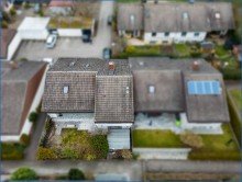 Hausansicht Hilzingen-Familienfreundliche, gro�z�gige DHH mit Garage, in ruhiger Lage; BEZUGSFREI !