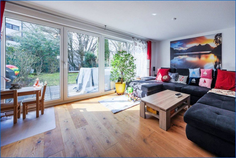 Wohnzimmer Reihenmittelhaus Konstanz