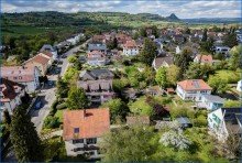 Luftbild Singen-Nord, villenartiges Anwesen mit gro�em, idyllischen Grundst�ck in bester Lage!