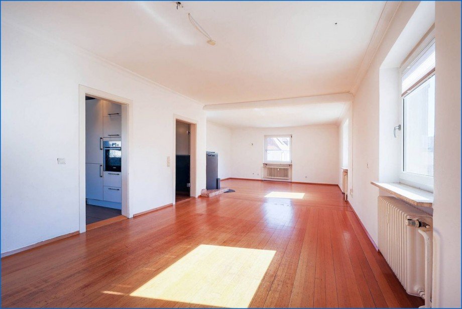 Ess- und Wohnzimmer Etagenwohnung Radolfzell am Bodensee