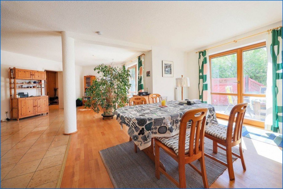 Wohnzimmer / Esszimmer Doppelhaush�lfte Radolfzell am Bodensee