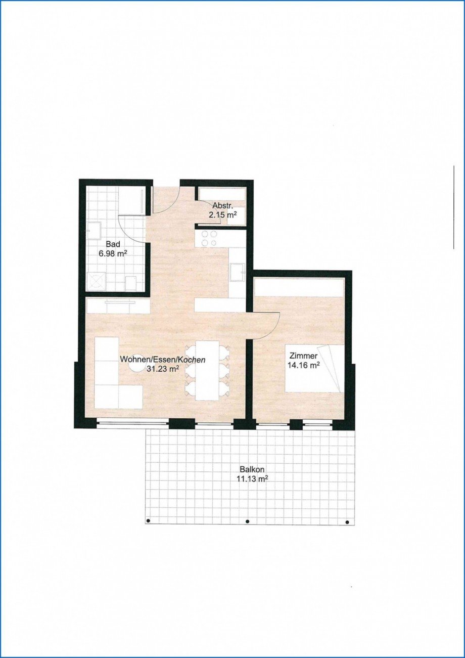 2,5 Zimmer Etagenwohnung Orsingen-Nenzingen