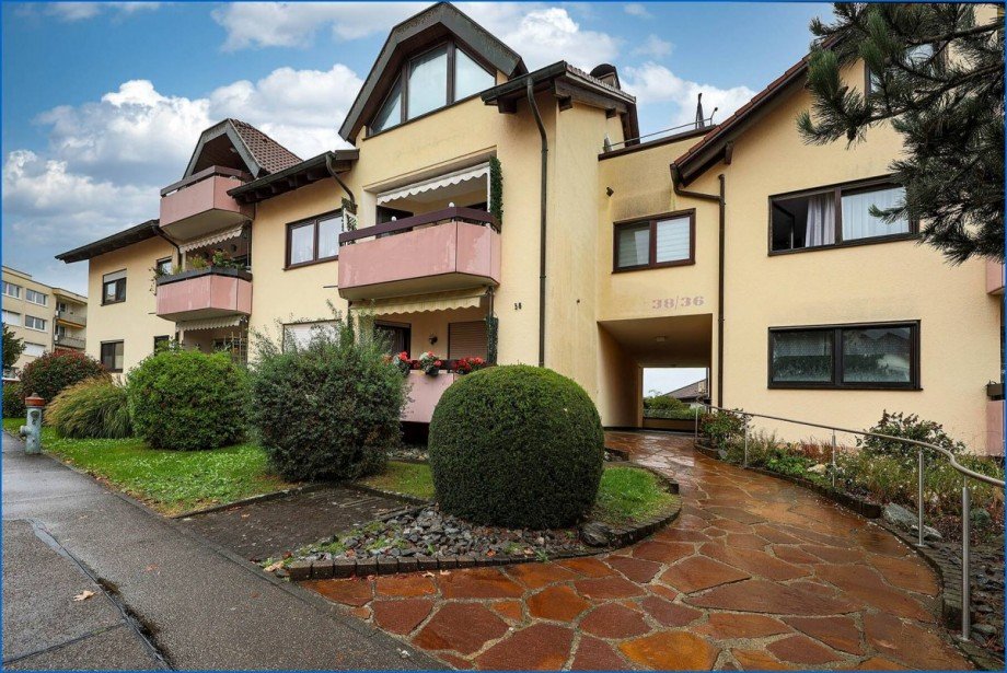 Au�enansicht Etagenwohnung Rielasingen-Worblingen