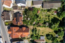 Luftbild Stimmungsvolles EFH mit sehr gro�em, idyllischem Grundst�ck an der Aach (knapp 1800 qm)!