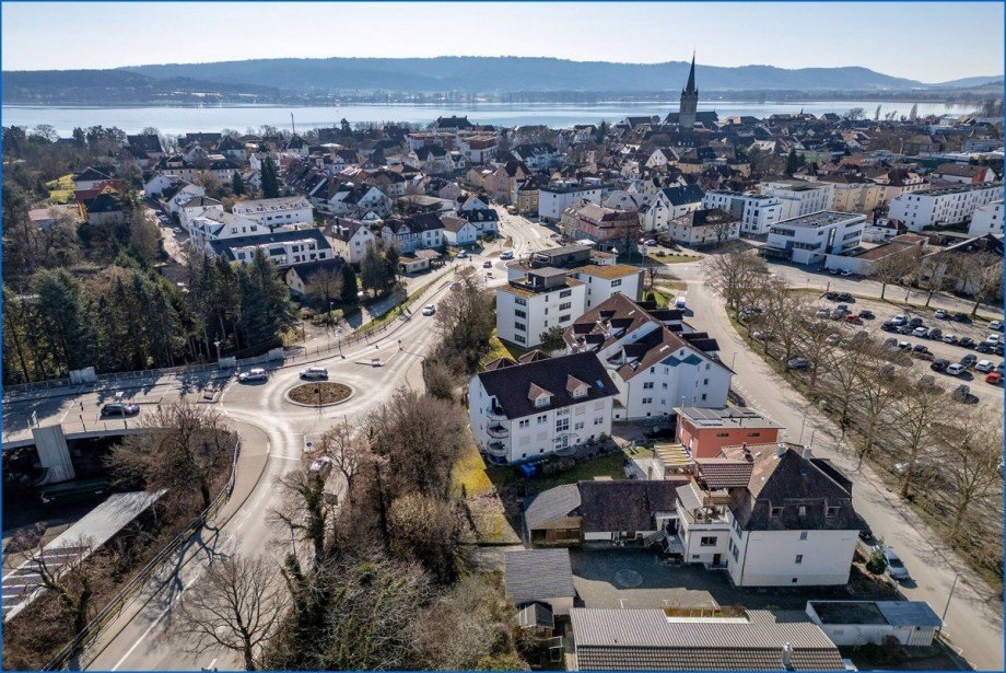 Drohne 3 Mehrfamilienhaus Radolfzell am Bodensee