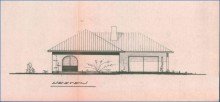 Ansicht Westen Sch�ner Bungalow mit ELW auf gro�em Grundst�ck, moderne W�rmepumpe und bereits energetisch ged�mmt .