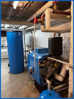 Heizung Buderus Dachgeschosswohnung �hningen / Schienen