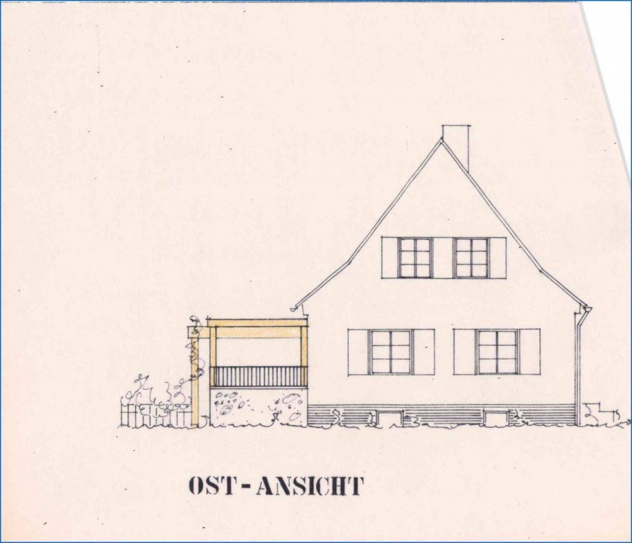 Ansicht Ost Einfamilienhaus Radolfzell am Bodensee / B�hringen