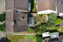 Luftbild Stilvolles, gro�z�giges EFH mit 2 Garagen in idealer, zentraler Lage von Gailingen!