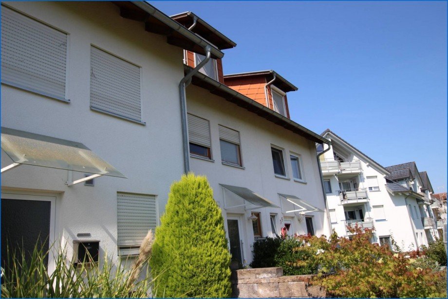 Ansicht hinten Reihenmittelhaus Radolfzell am Bodensee / B�hringen